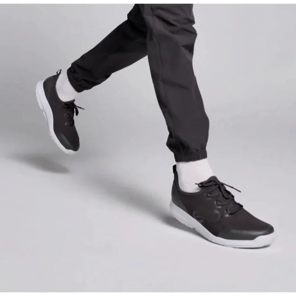 Oofos Gray Walking Sneakers OOfoam Sole 9.5 Volcanic Ash OOmg‎ Sport LS